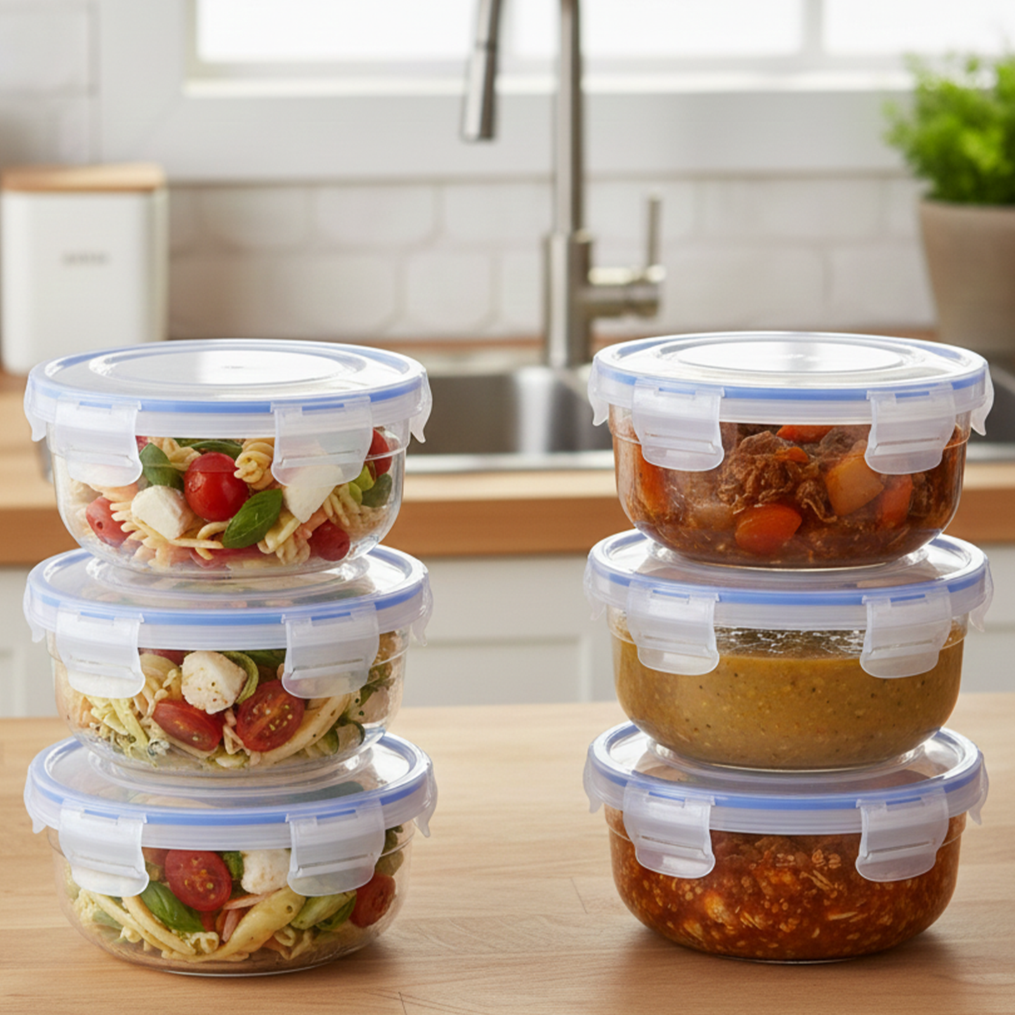 6 Storage Food Container