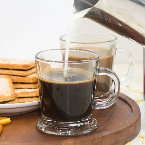 Arabica Coffee Glasses x6