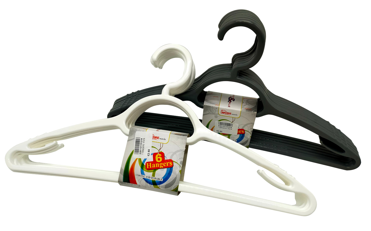 6pcs Plastic Hangers