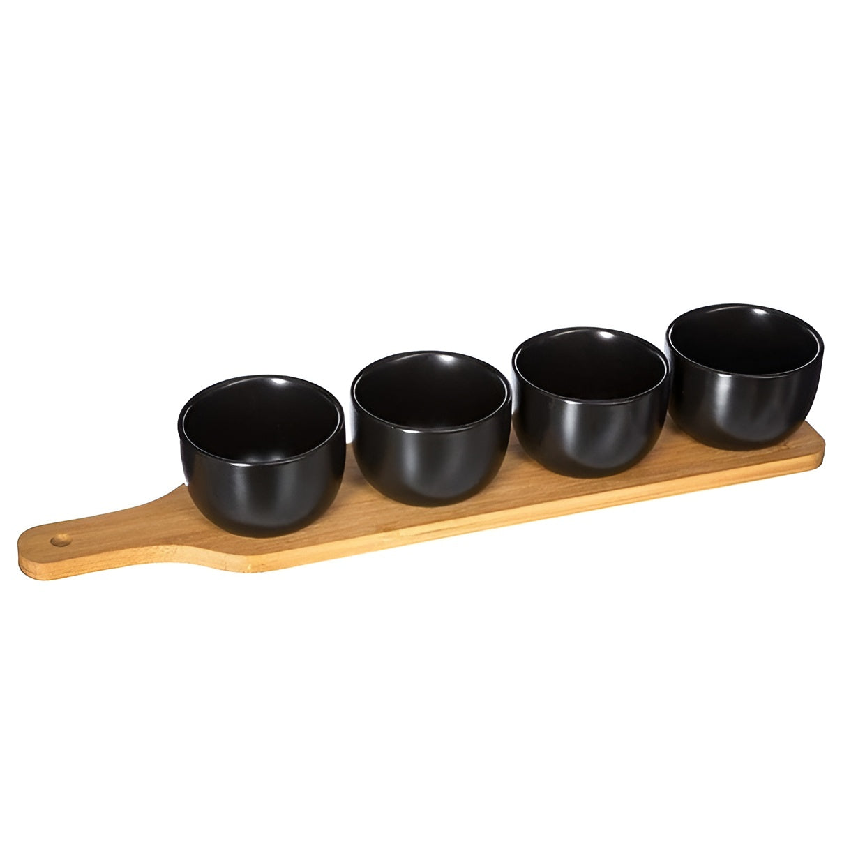 Appetizer Serving Tray with 4 bowls