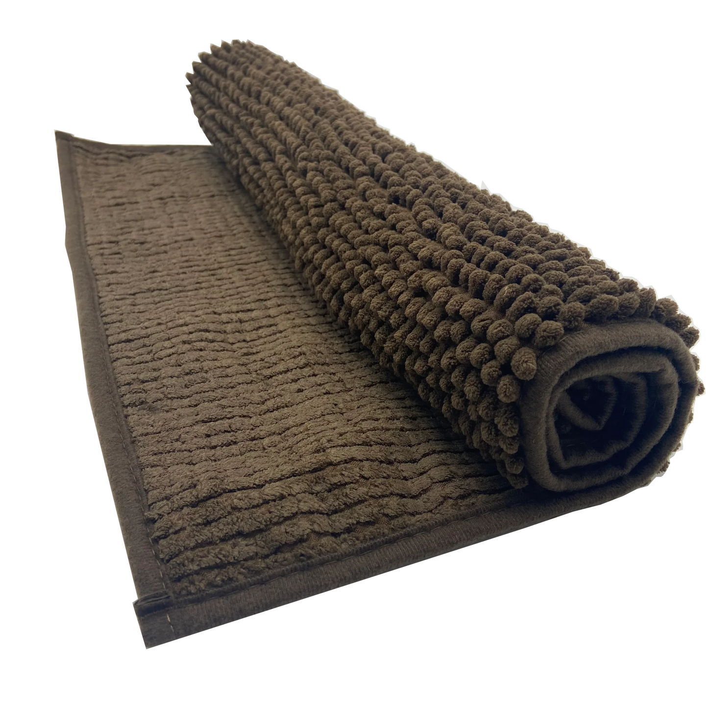 Chenile Poppy Bathroom rug