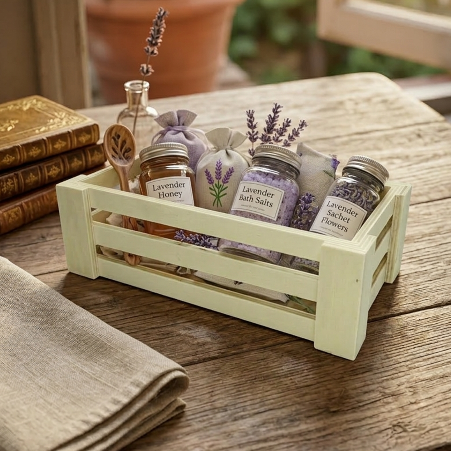 Wooden Storage Boxes