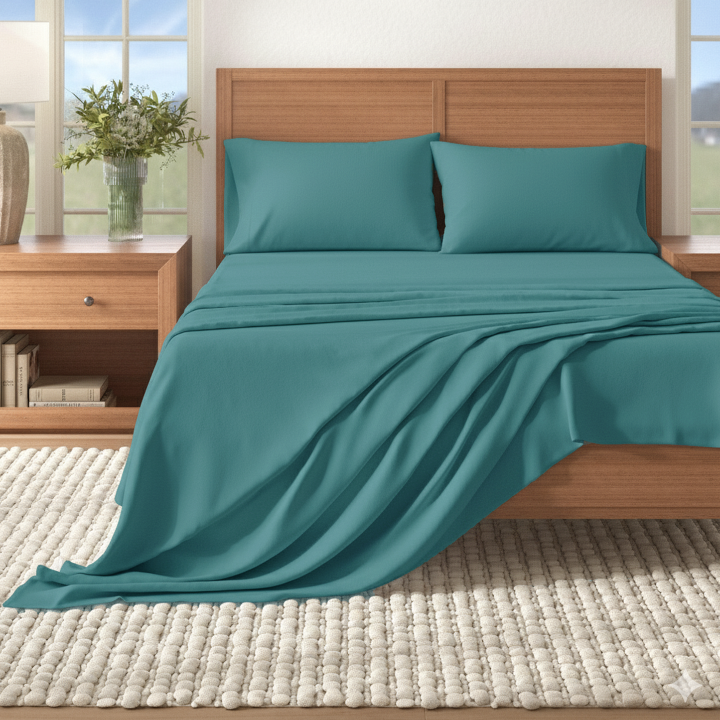 Flora Flannel Bedsheets