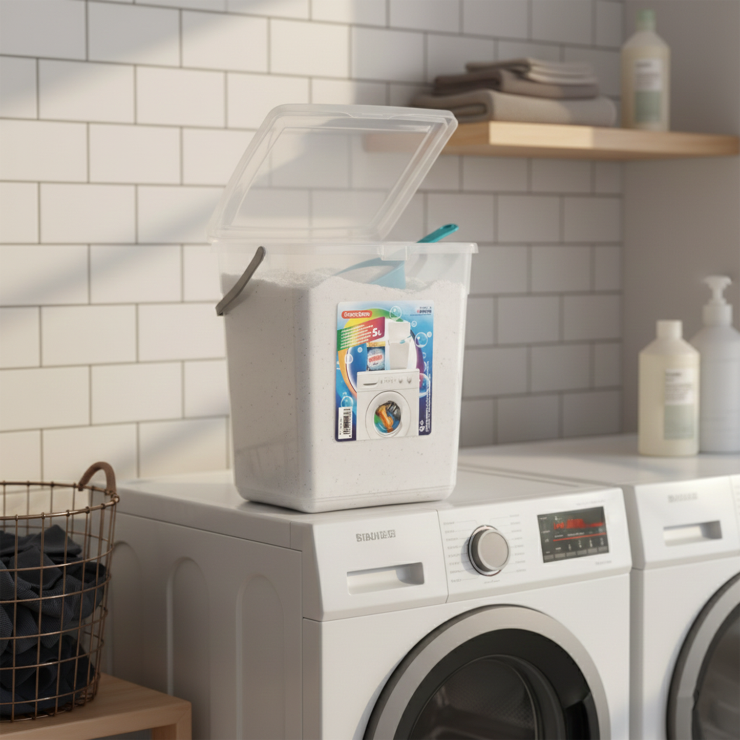 Laundry Detergent Storage 5L