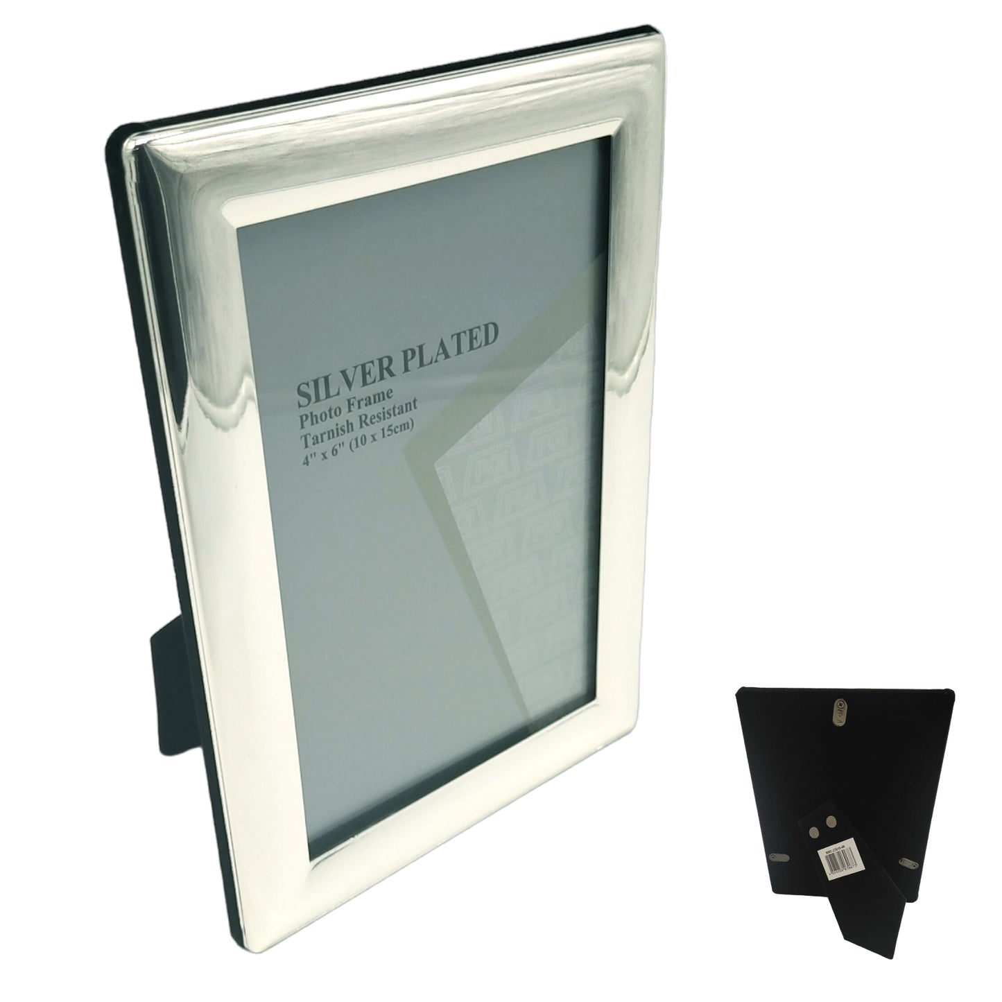 Silver Plated Photo Frame 4"x6"