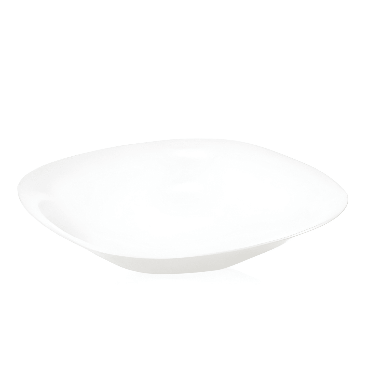 Carine White Deep Plate