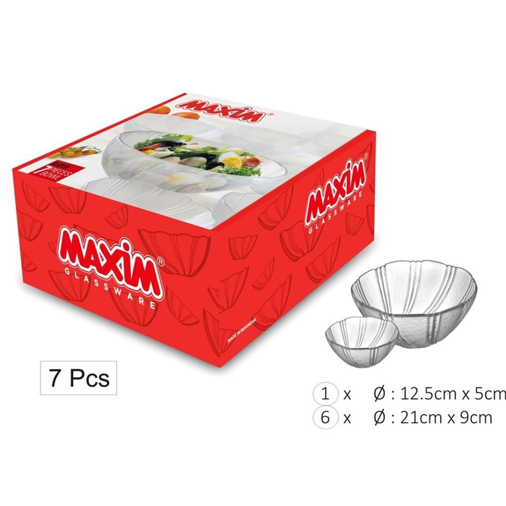 Set of 7 Salad Bowls