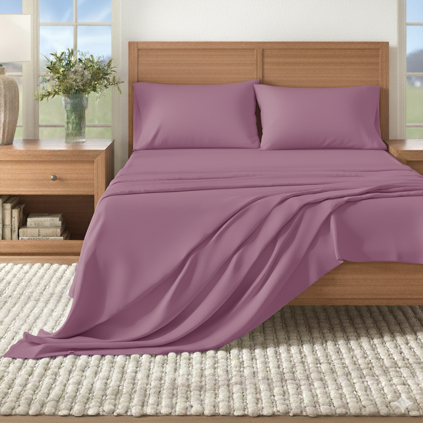 Flora Flannel Bedsheets