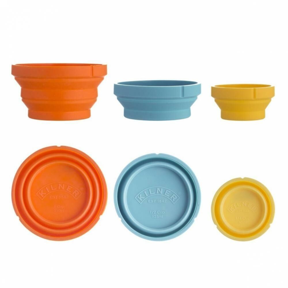 Set of 3 Silicone Measuring Cups