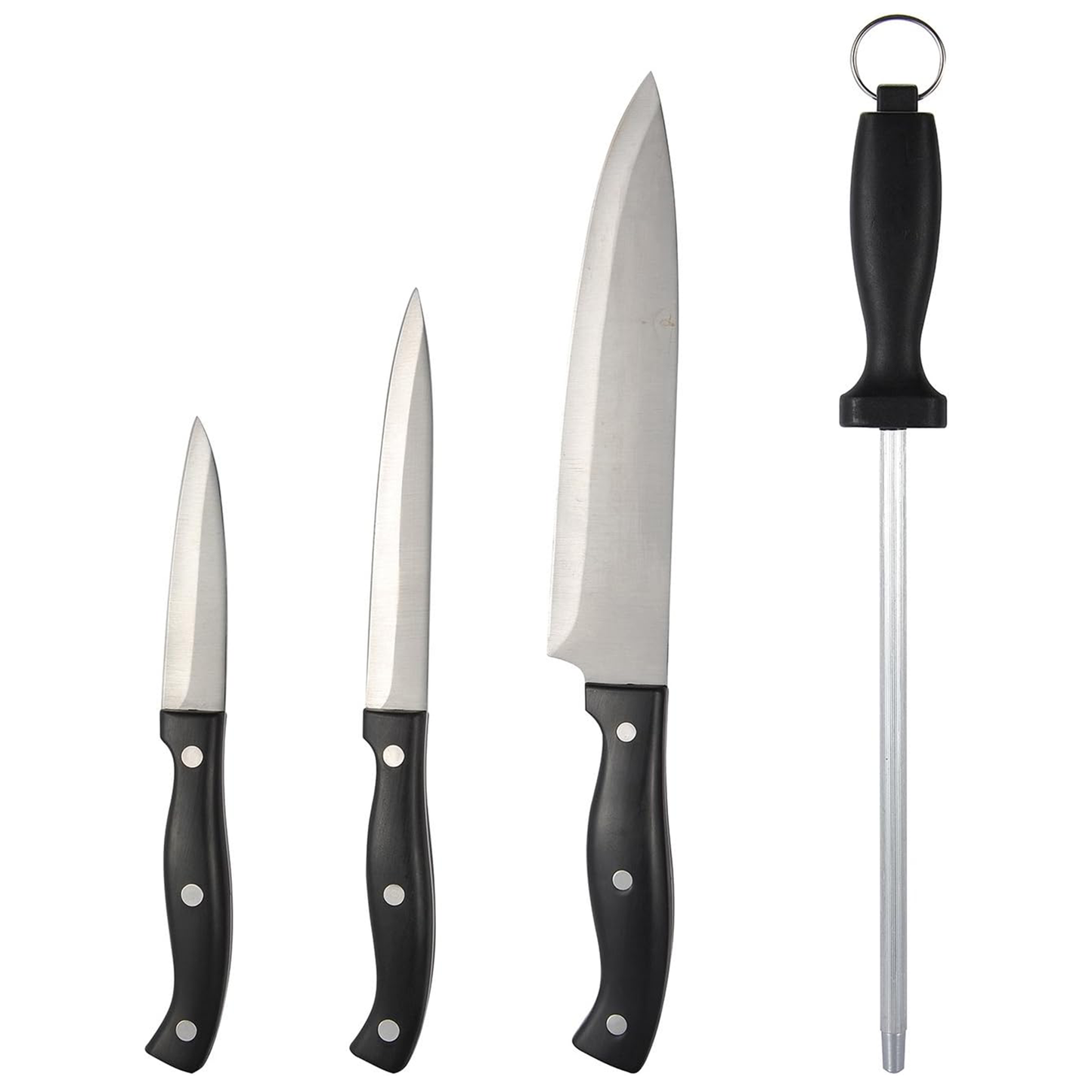 Knives set W/Sharpener