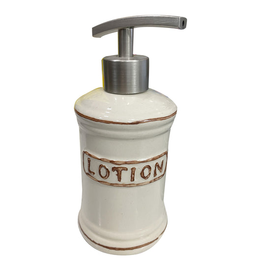 Ceramic Soap Dispenser - Lotion Ø8x18m