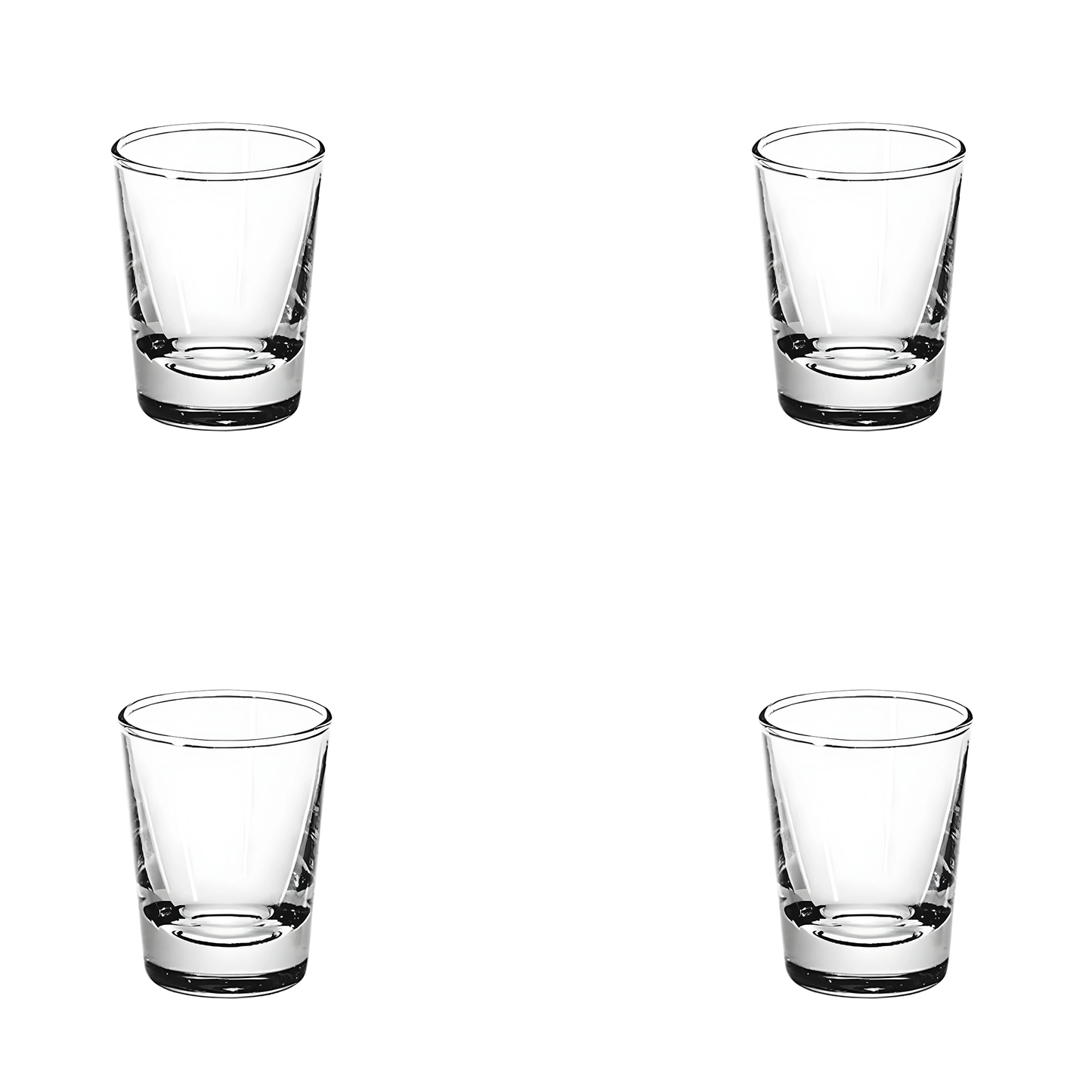 4 Glasses Spirits