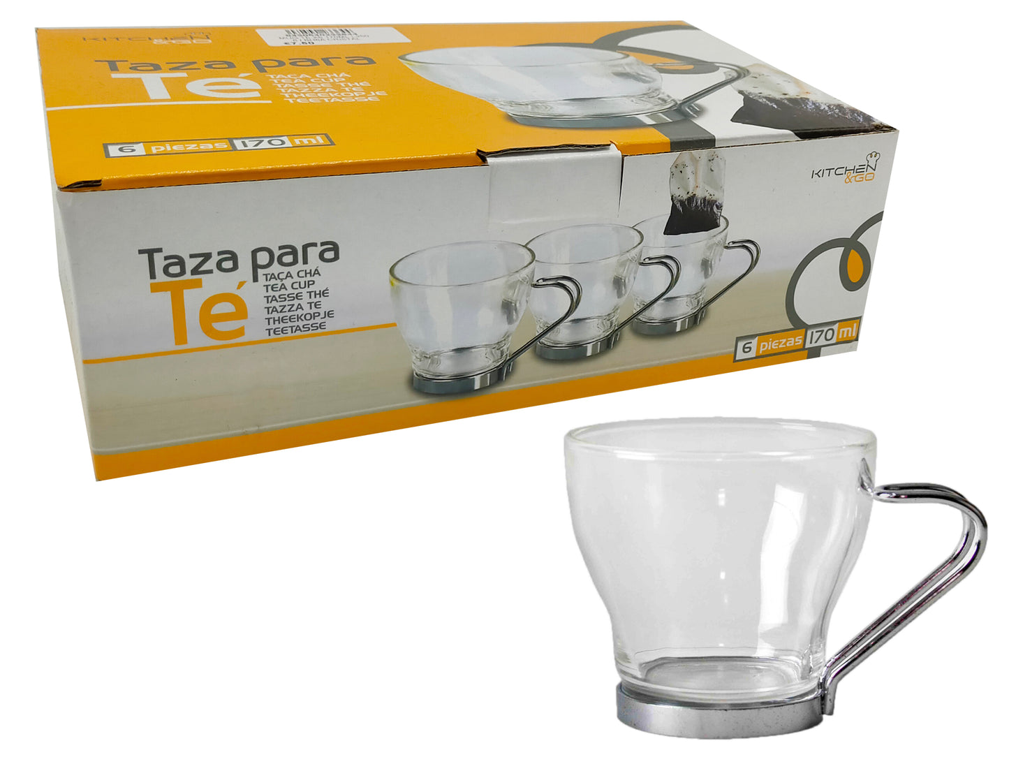 Tea Cup x6 170mL