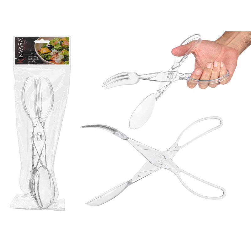 Plastic Serving Tongs