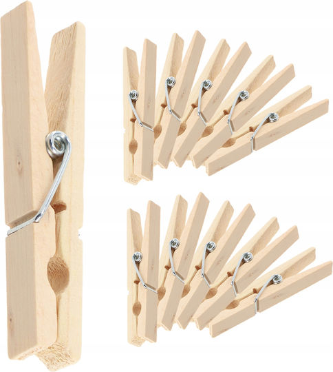 Wooden Pegs 12pcs