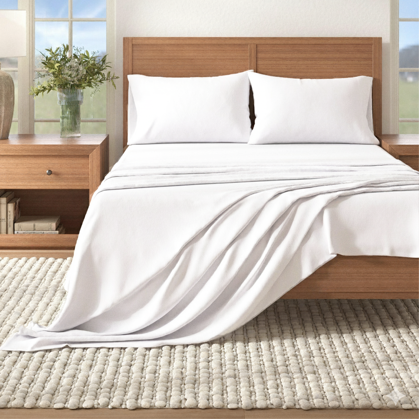 Flora Flannel Bedsheets