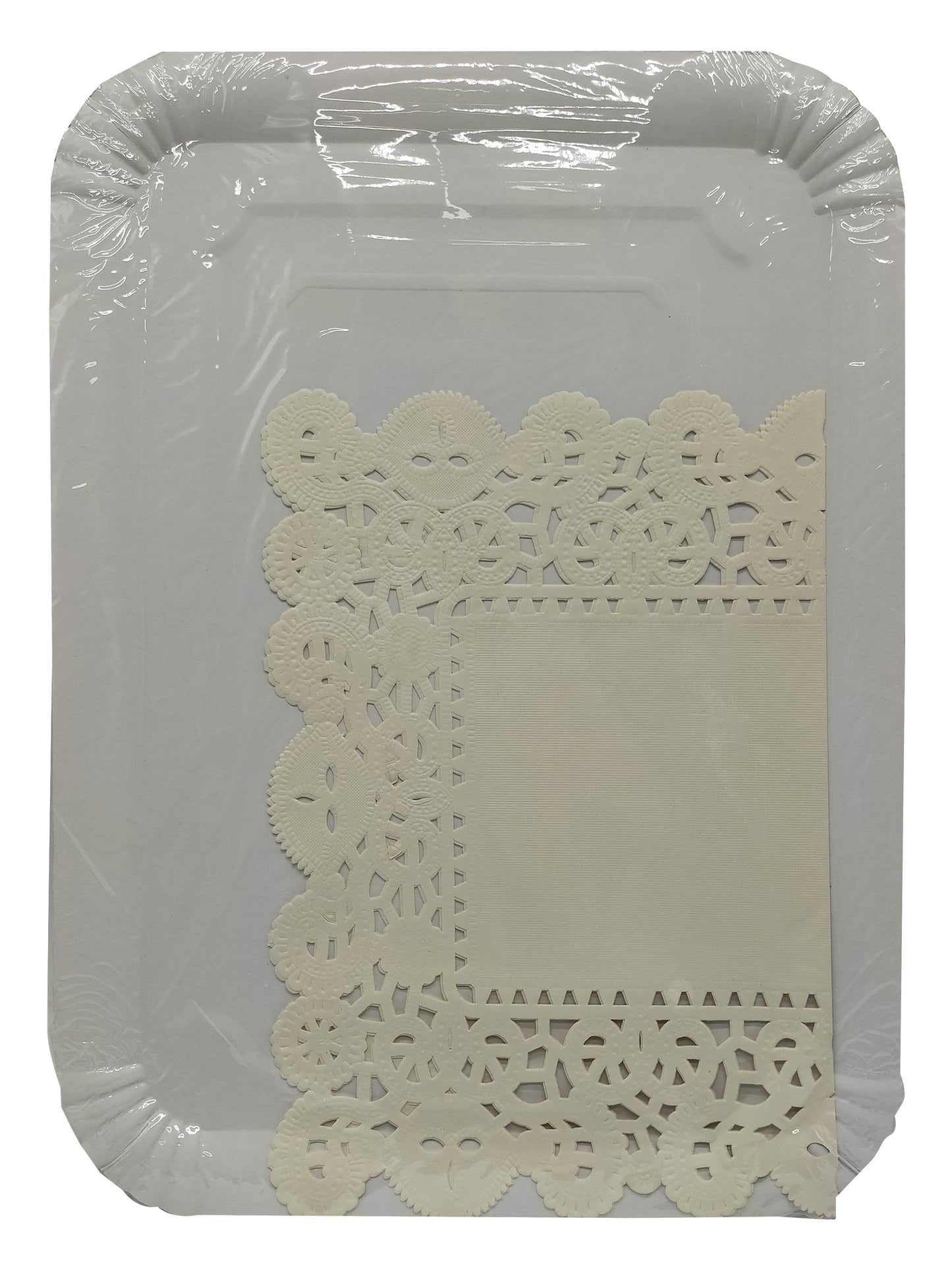 Rectangular Dish Paper White