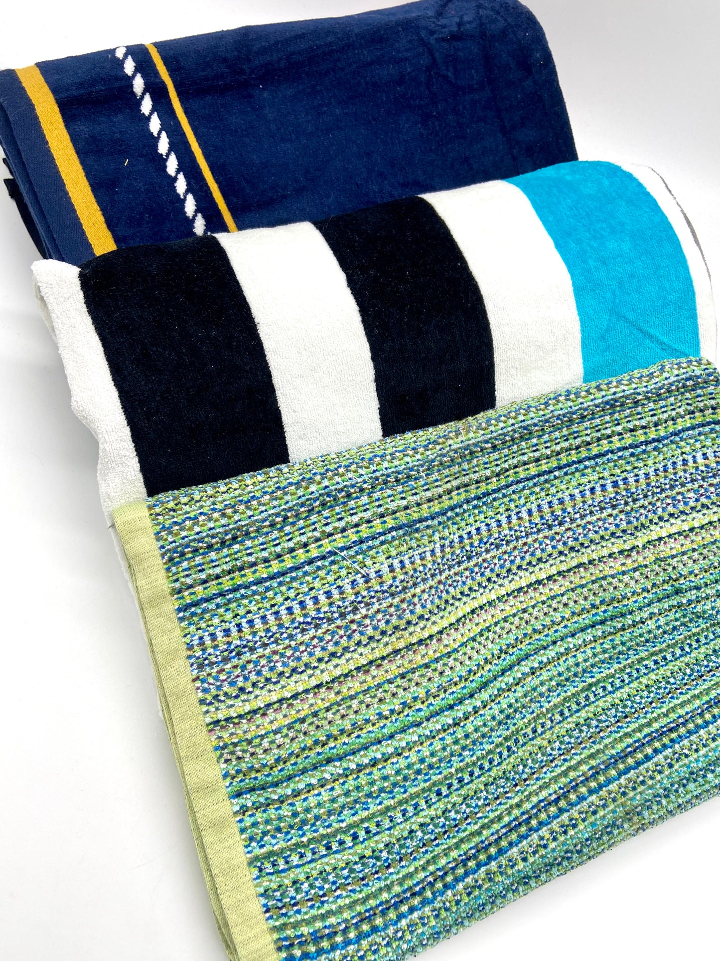 Assorted beach towels velvet