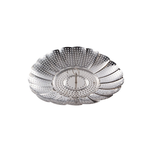 Foldable Stainless Steel Steam Colander 23.5 cm