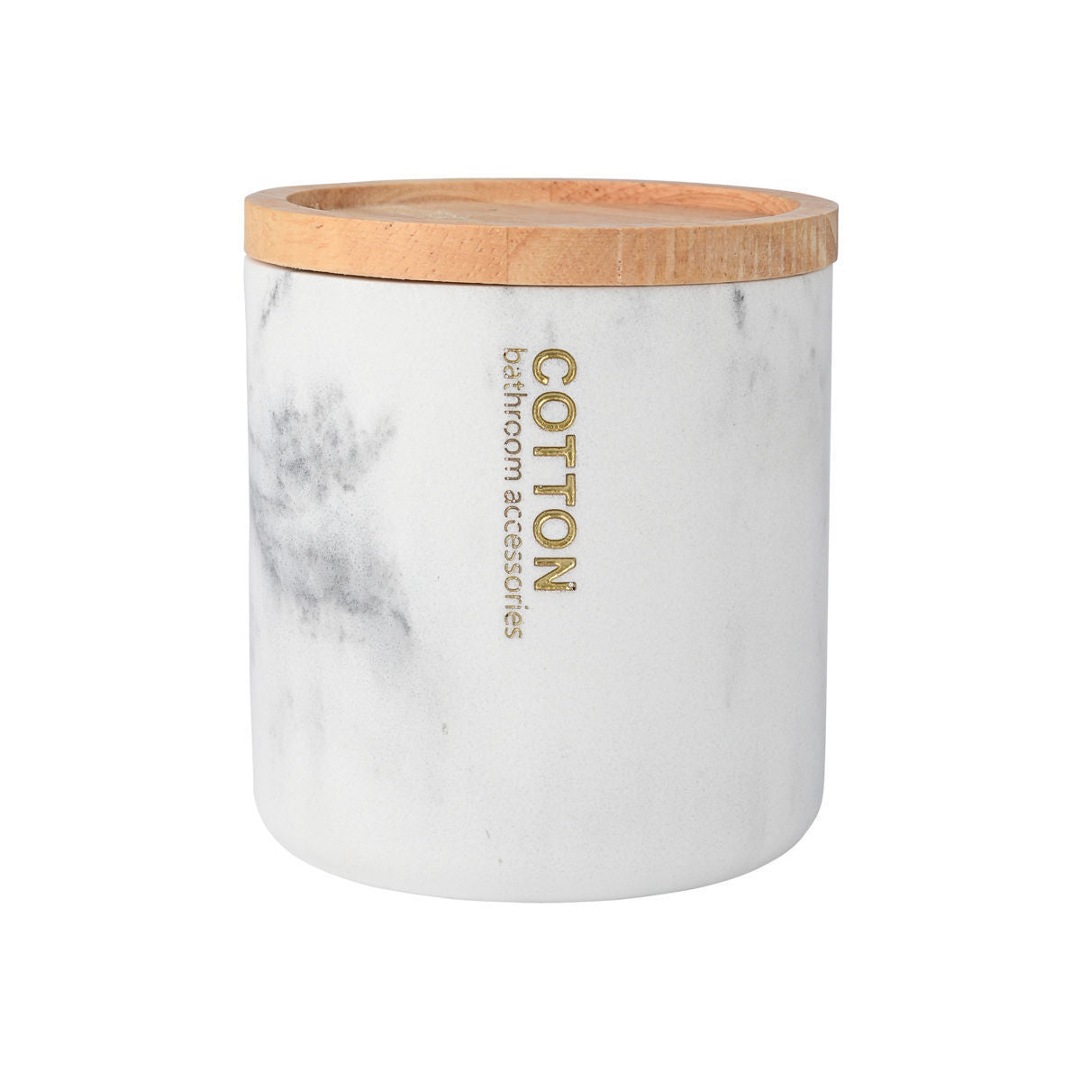 Marble Cotton Container