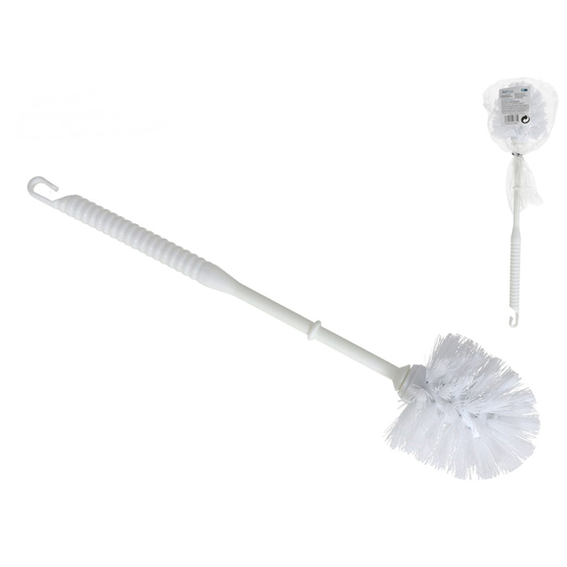 White Bathroom Brush