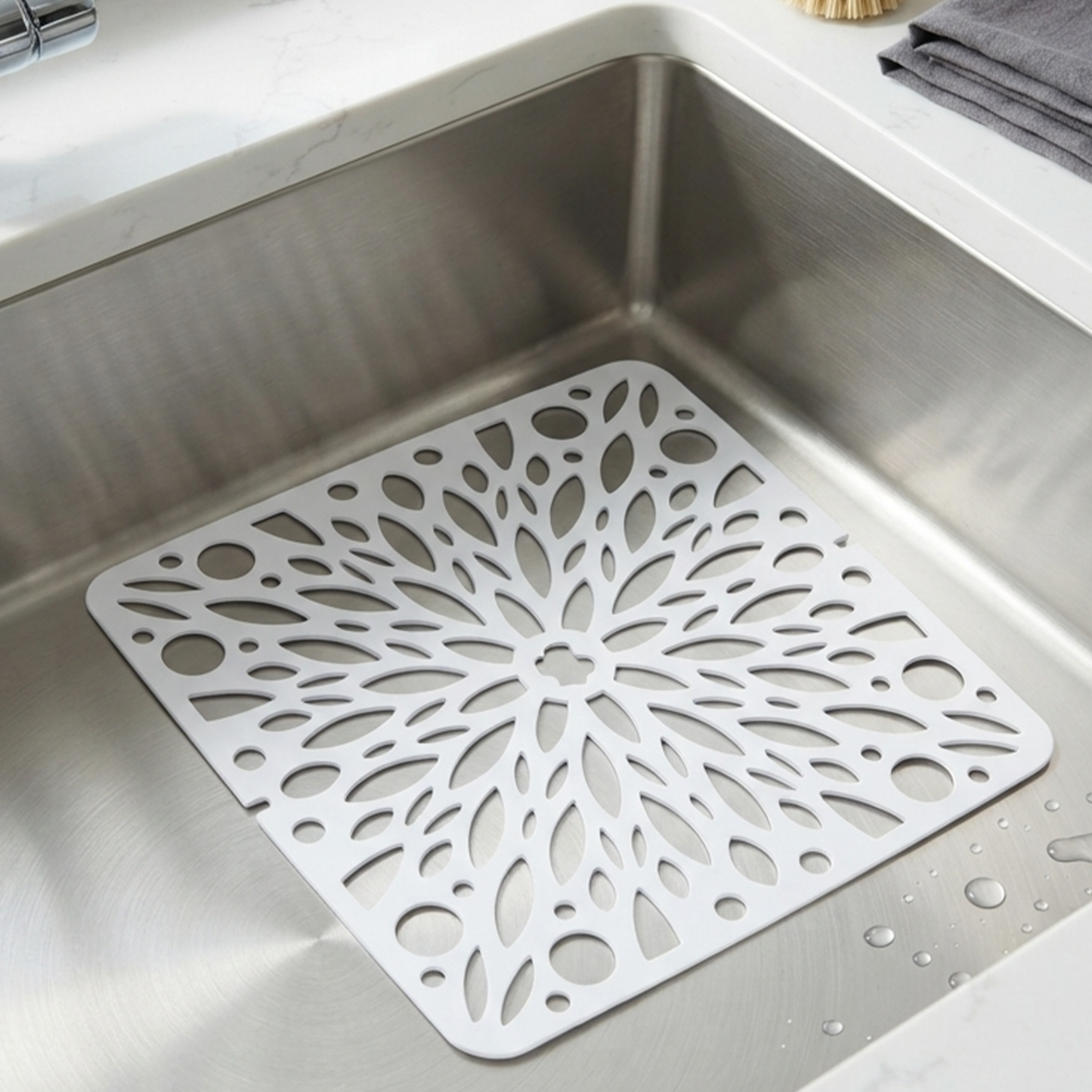 Drying mat for dishes