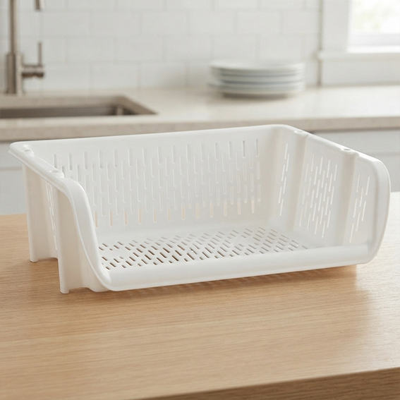 White Vegetable Rack