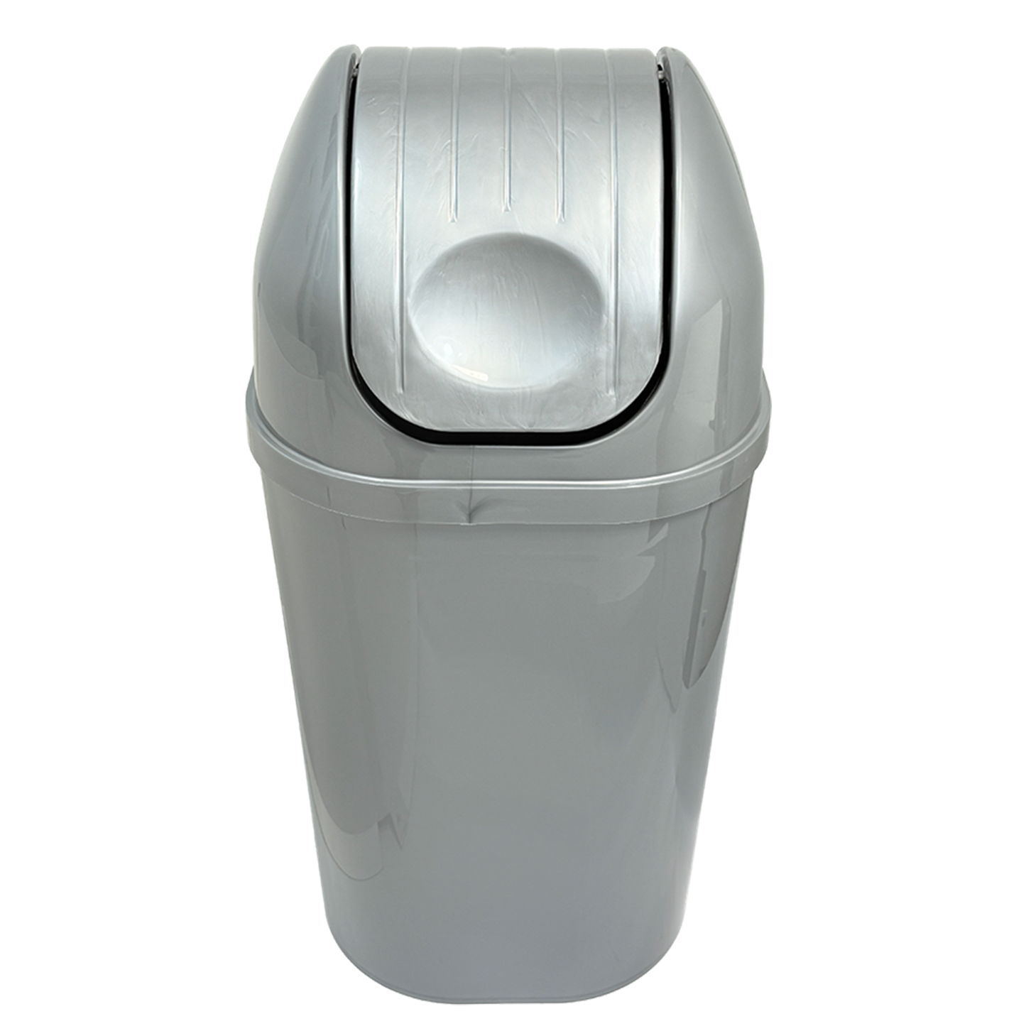 Plastic Waste Bin with Lid 50L