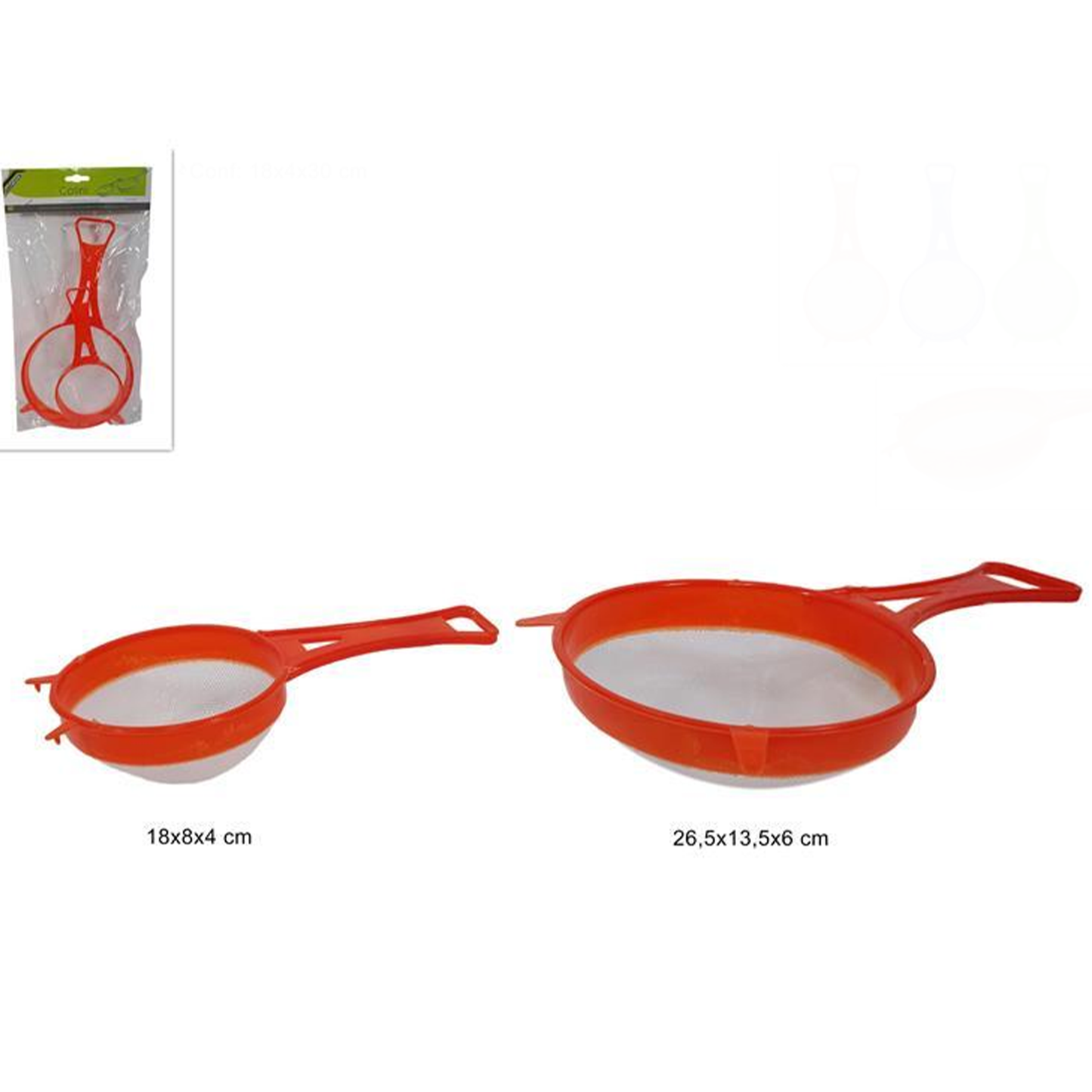 Round Strainer 2 pieces