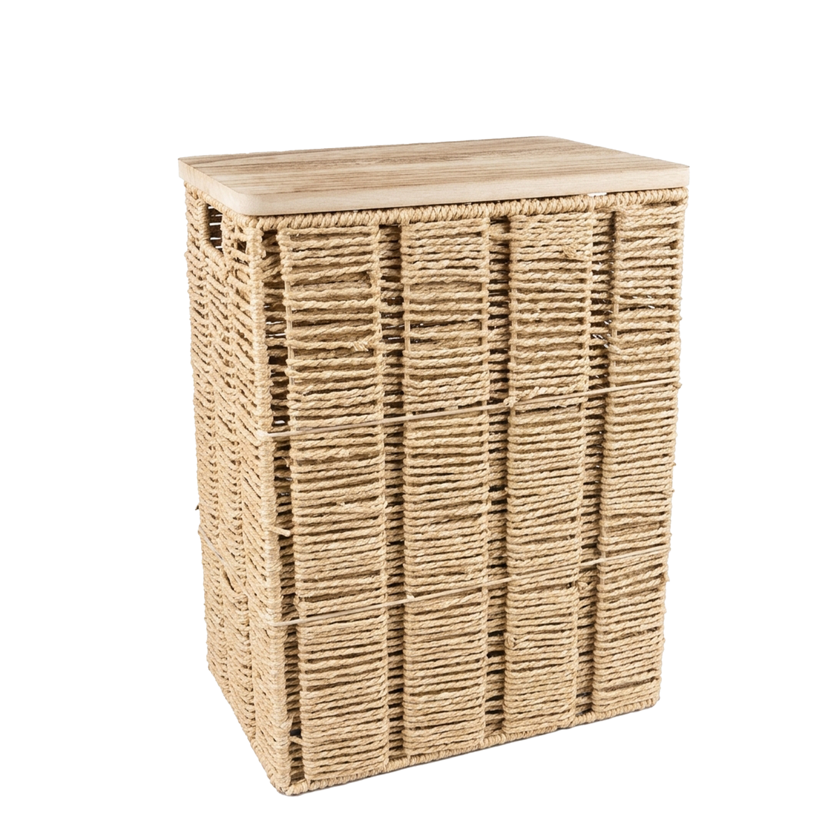 Rectangular Storage Basket with Lid