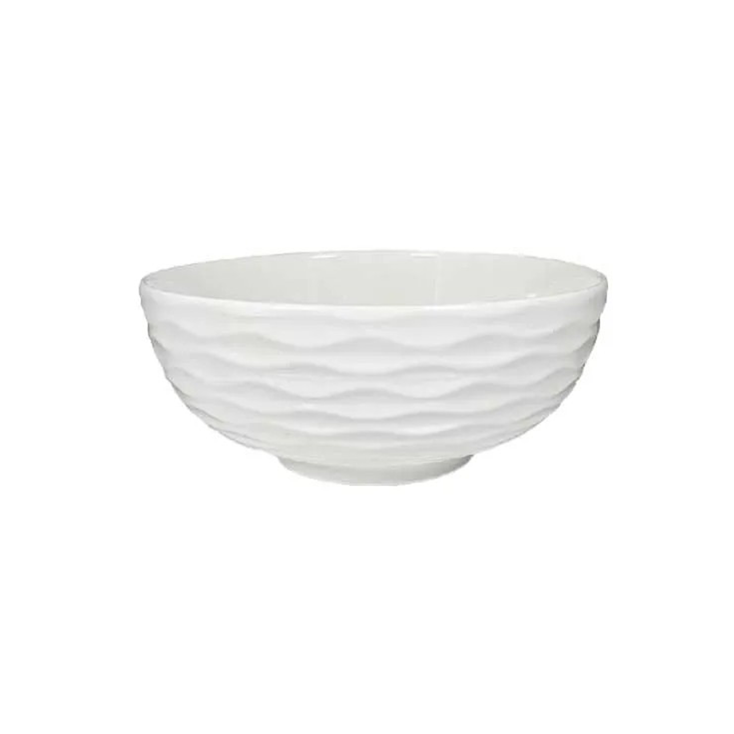 Arca Striped Ceramic Salad Bowl
