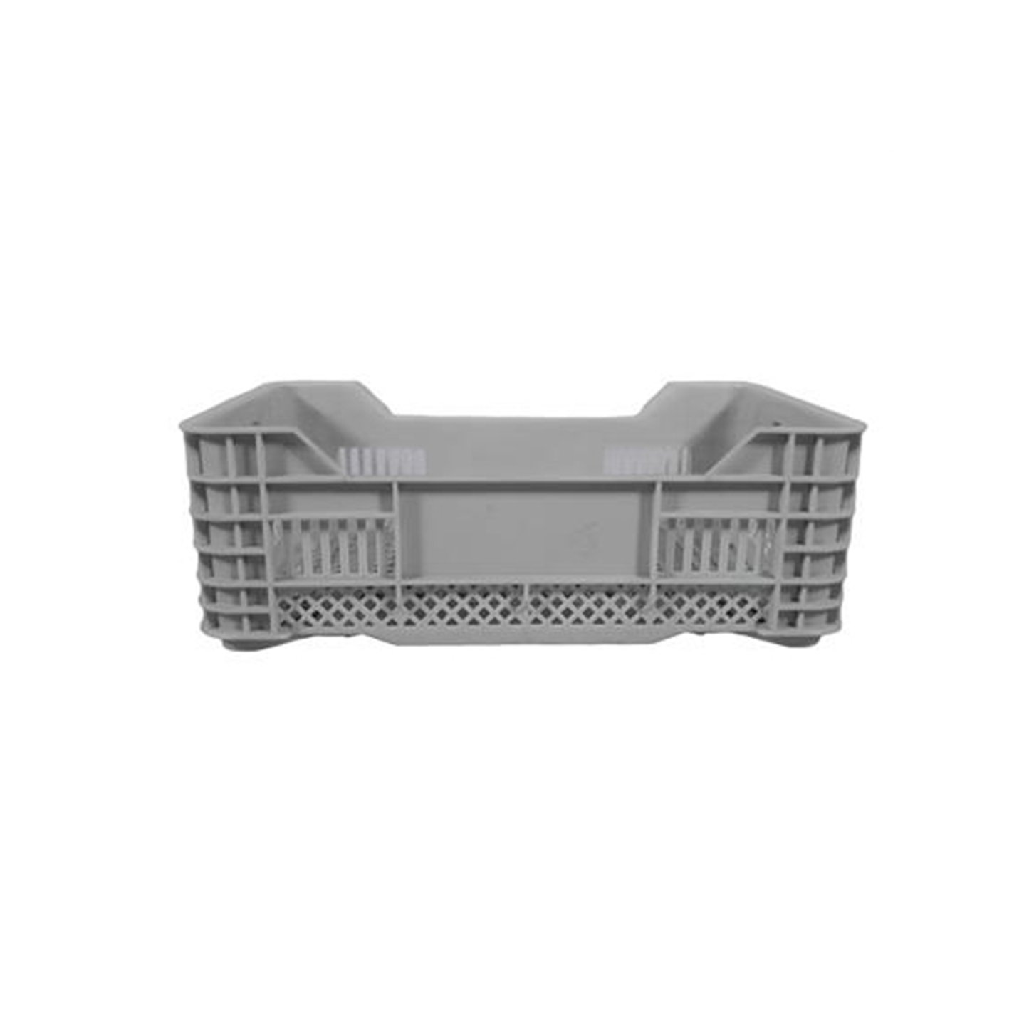 Gray Plastic Storage Boxes – 6 Pieces