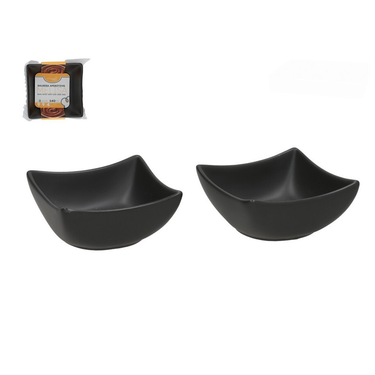 Appetizer Sauce Boat Set – 2 Pieces (140 ml)