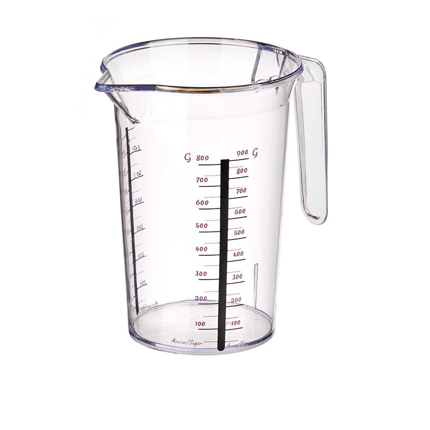 Transparent Plastic Measuring Jug – 800 ml