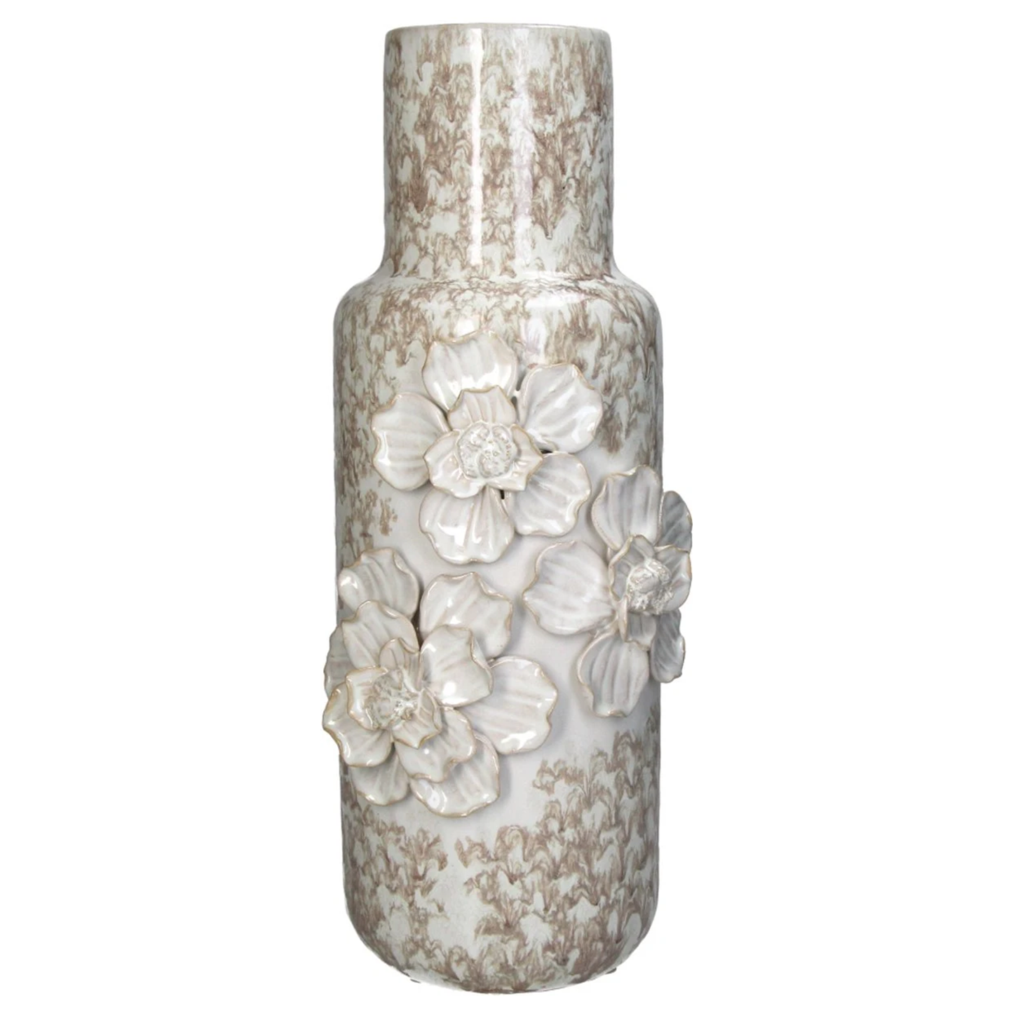White Earthenware Vase