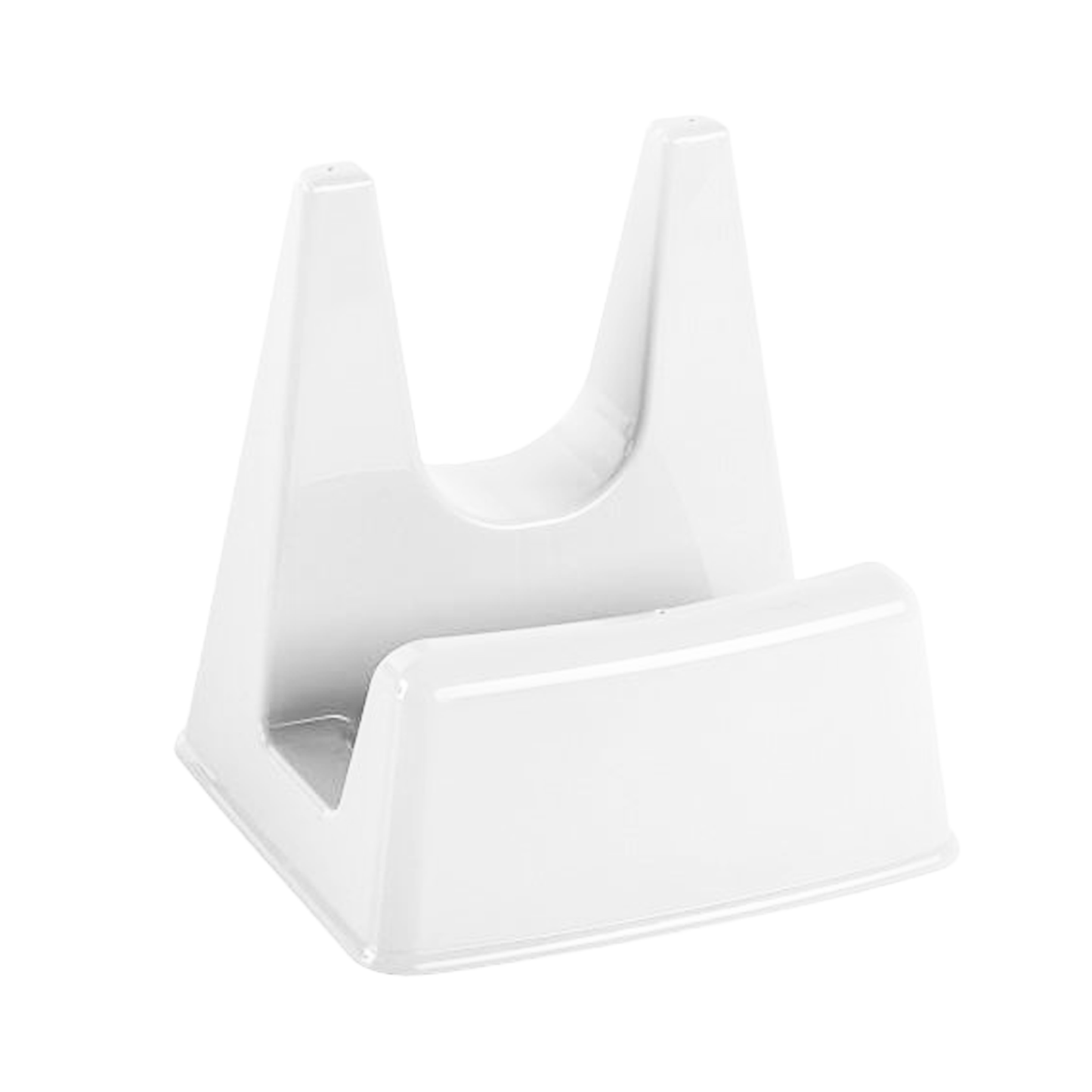 White Pot Lid Holder