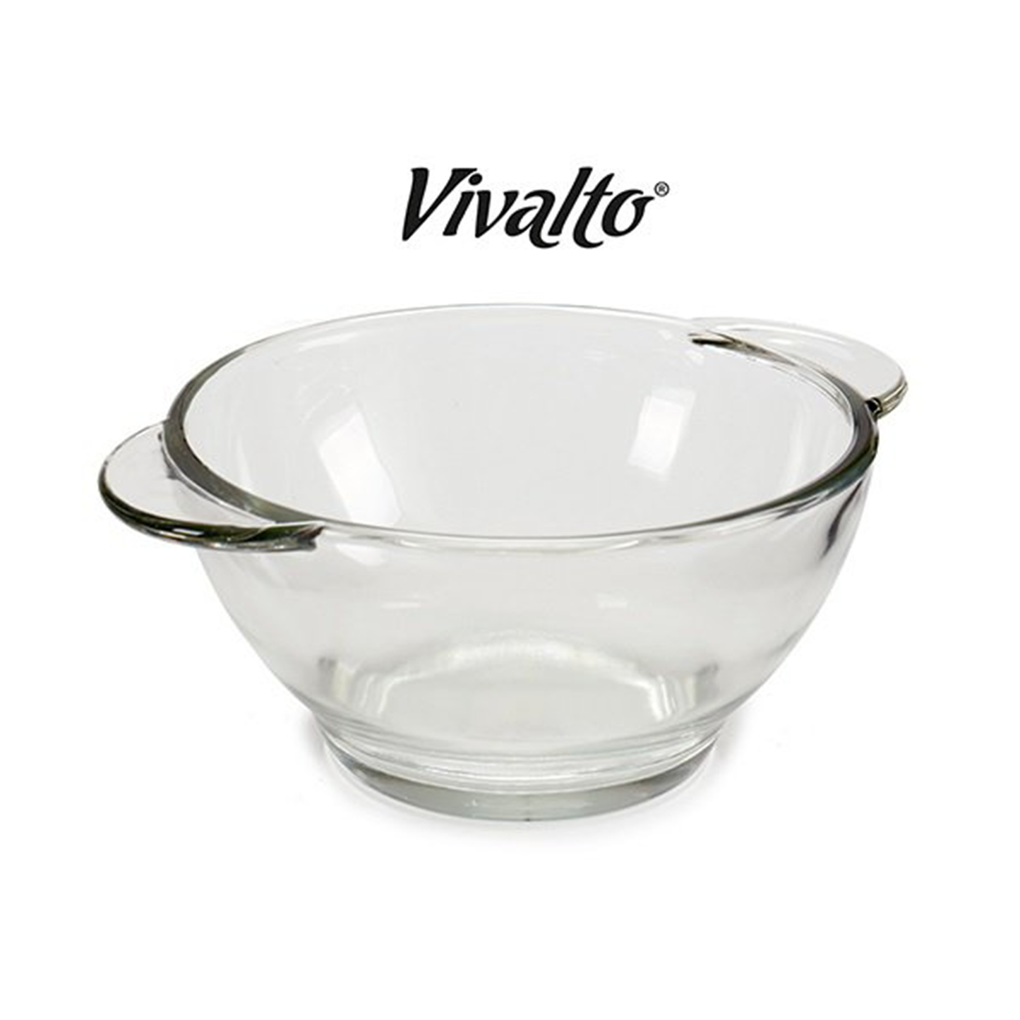 Glass Bowl with handles