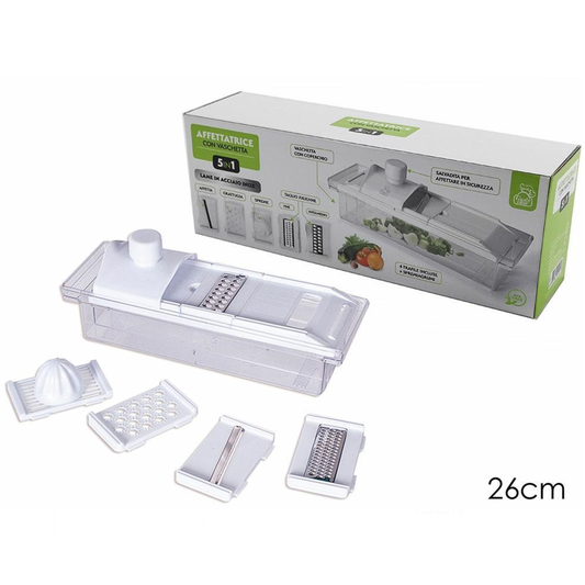 5-IN-1 Slicer With Tray