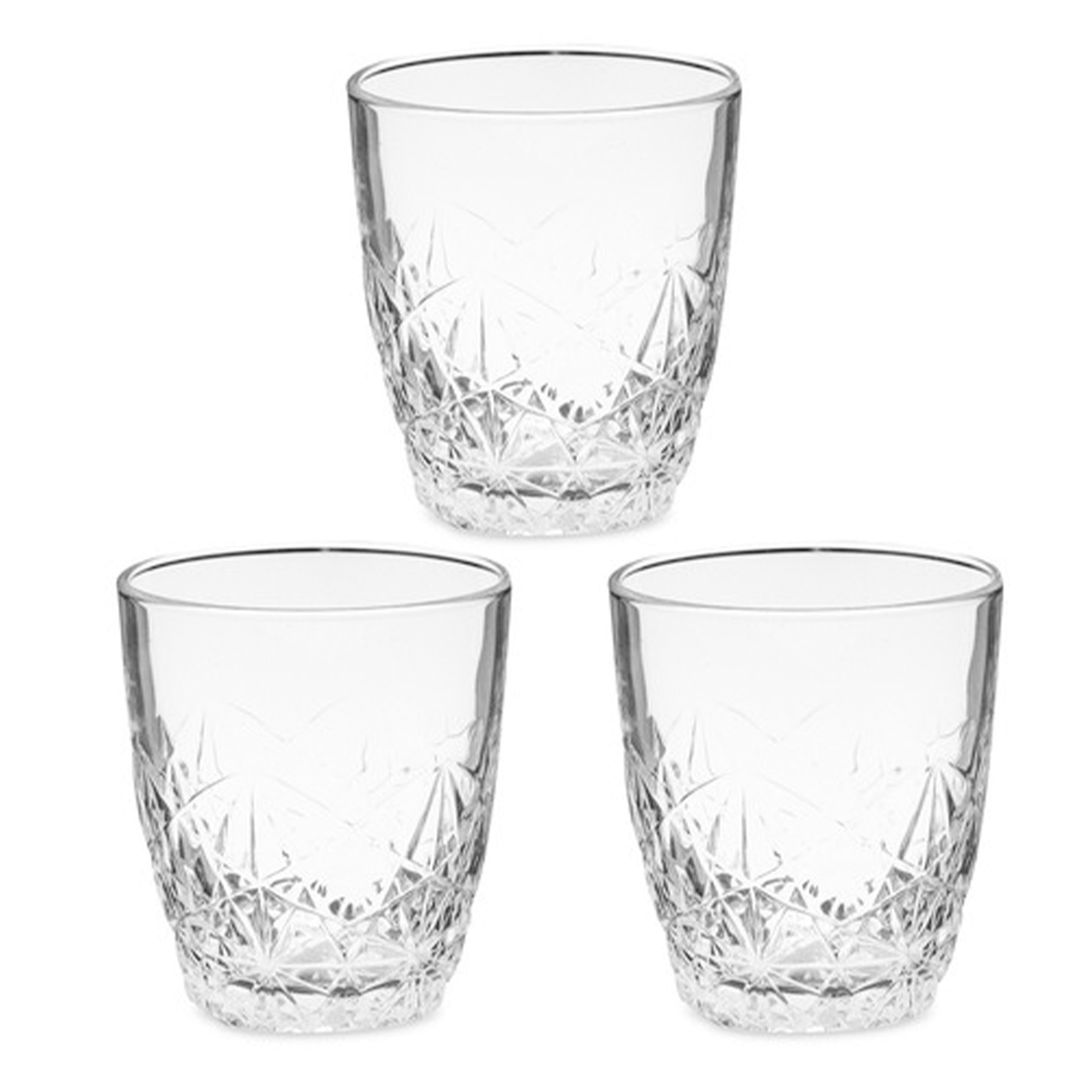 Whiskey Glasses Set of 3 – 260 ml