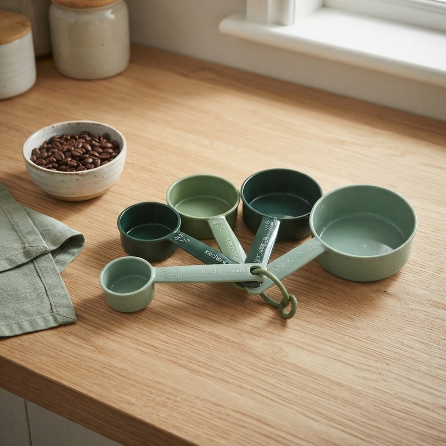 Kitchen Craft Measuring Cups Set – 5 Pieces
