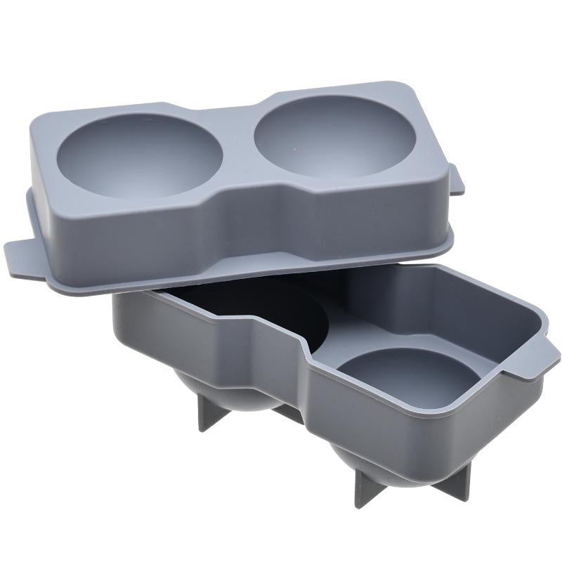 Ice-Cube Tray – 2-Case Round (Grey)