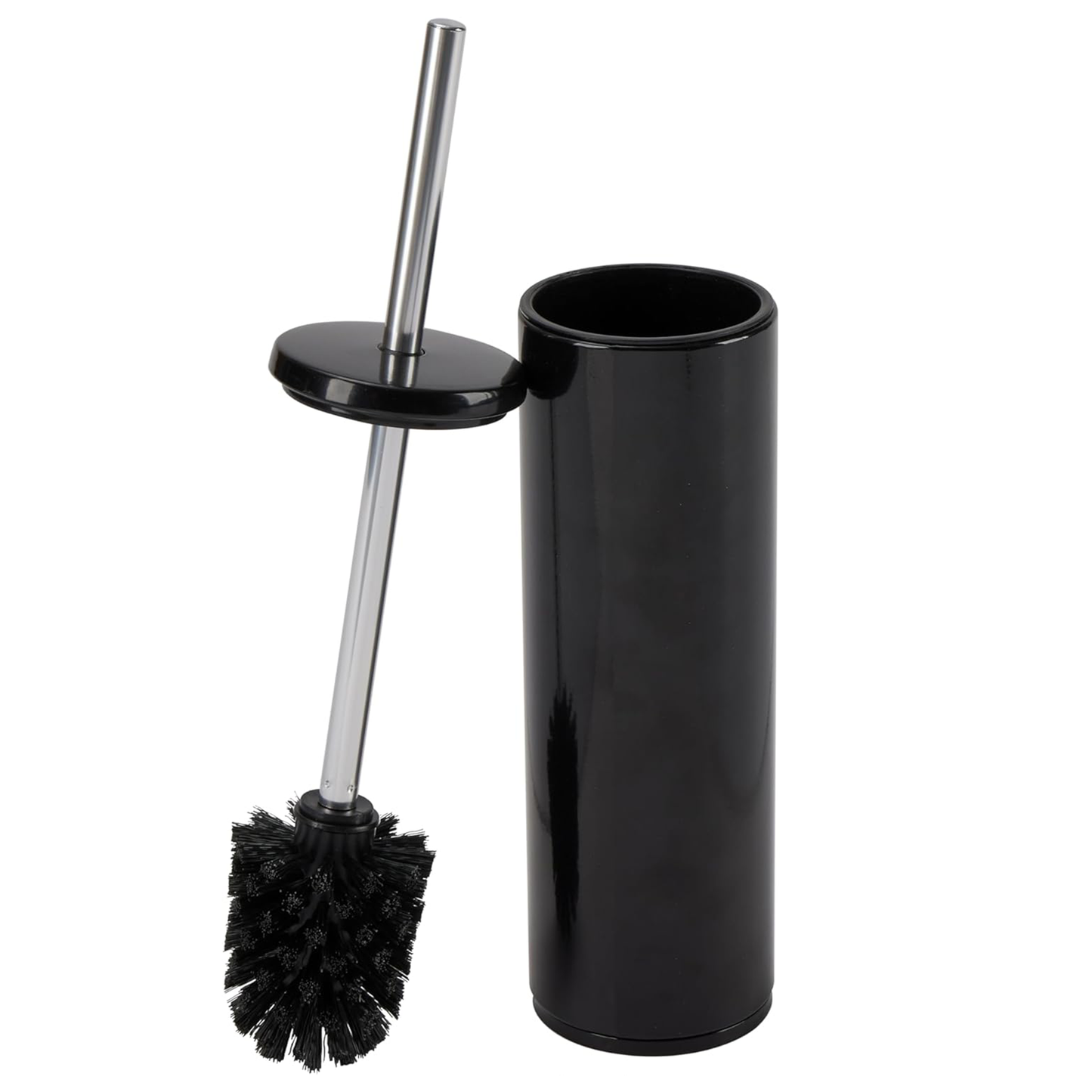 Toilet Brush with Removable Liner – Black