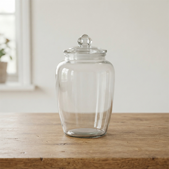 Airtight Glass Jar 2.3L