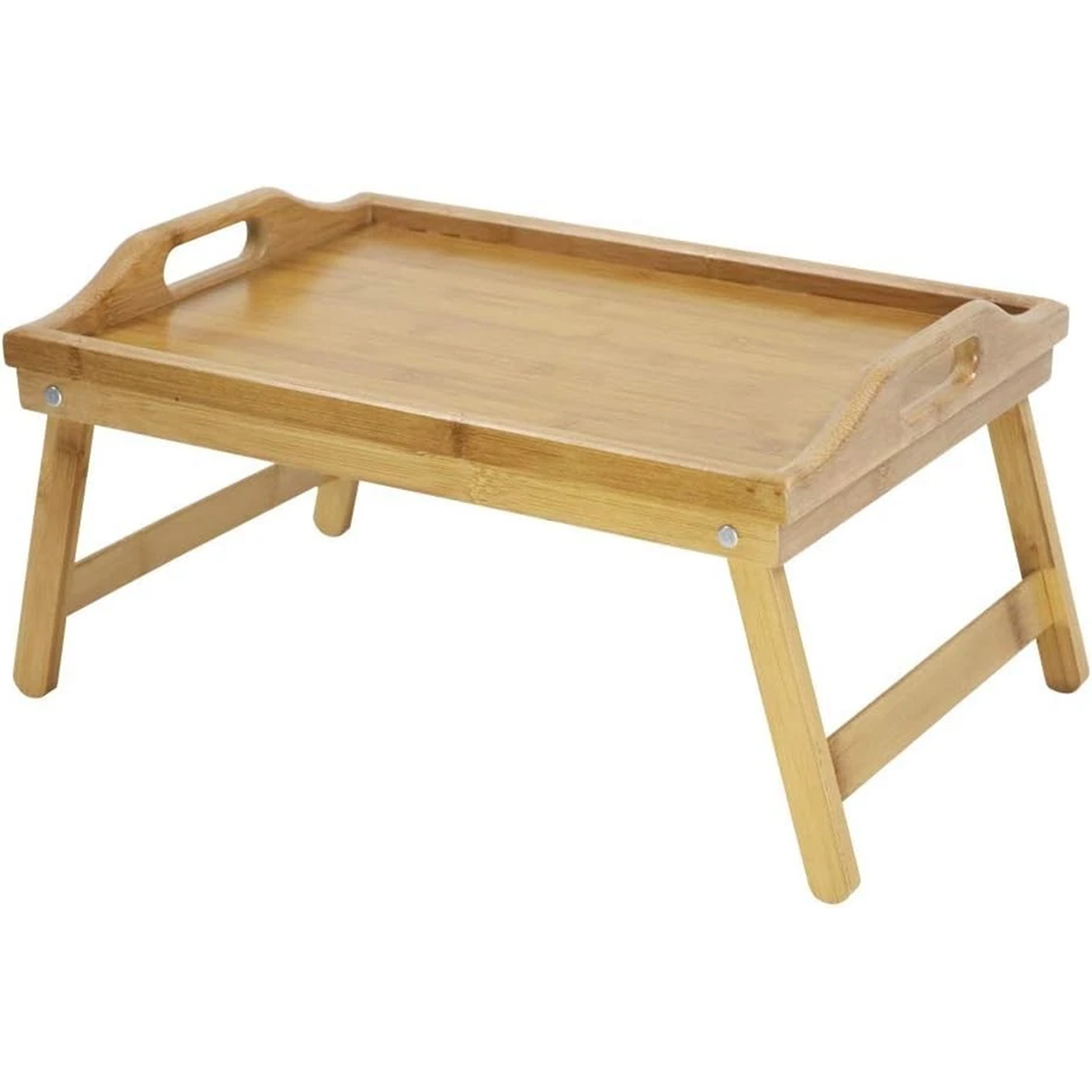 Bamboo Table Tray with Folding Legs