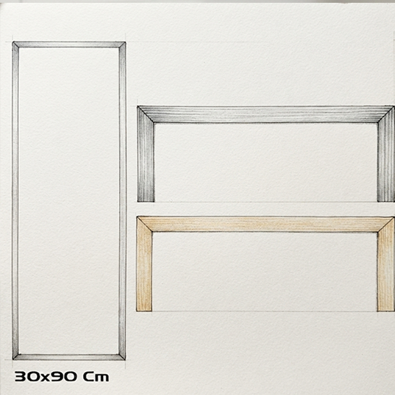 Romina Mirror 30 × 90 cm