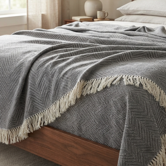 Throw/Over Bed Spread 180 × 260 cm