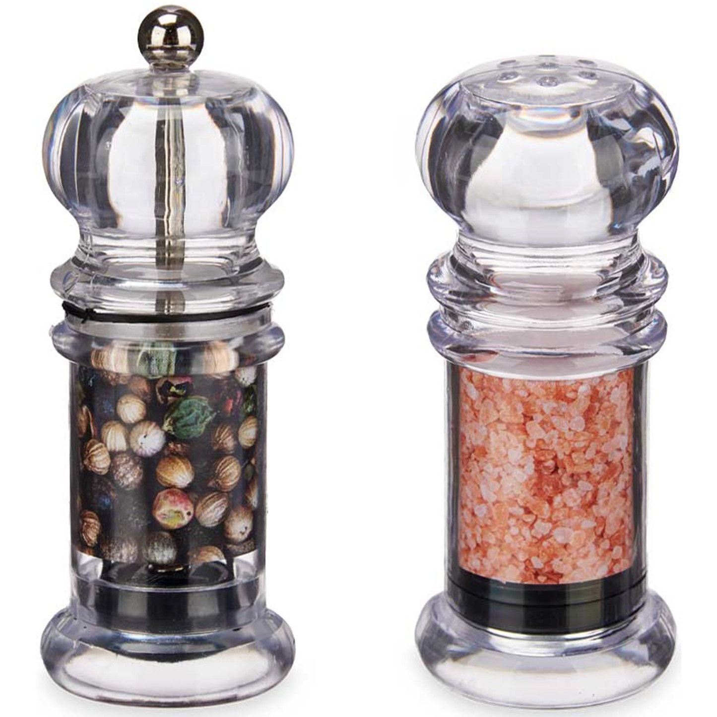 Salt and pepper mill, 2 pieces