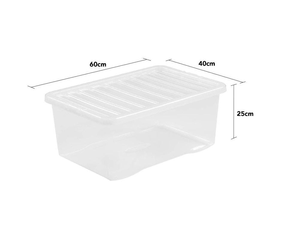 Wham Crystal Storage Box w/ LId