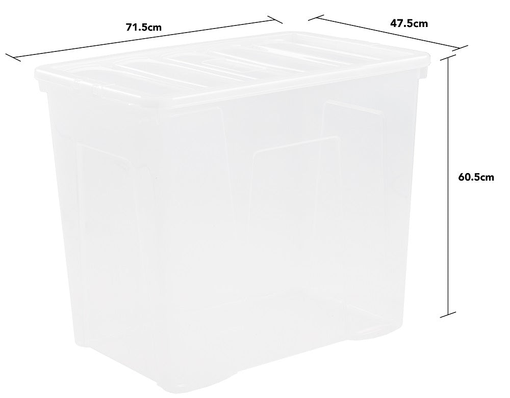 Wham Crystal Storage Box w/ LId