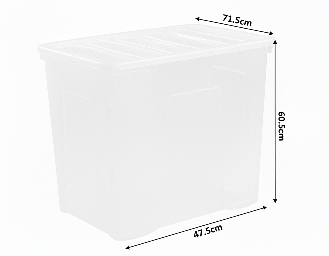 Wham Crystal Storage Box w/ Lid
